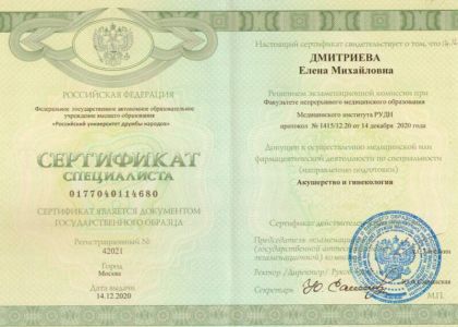 Дмитриева Елена Михайловна 3